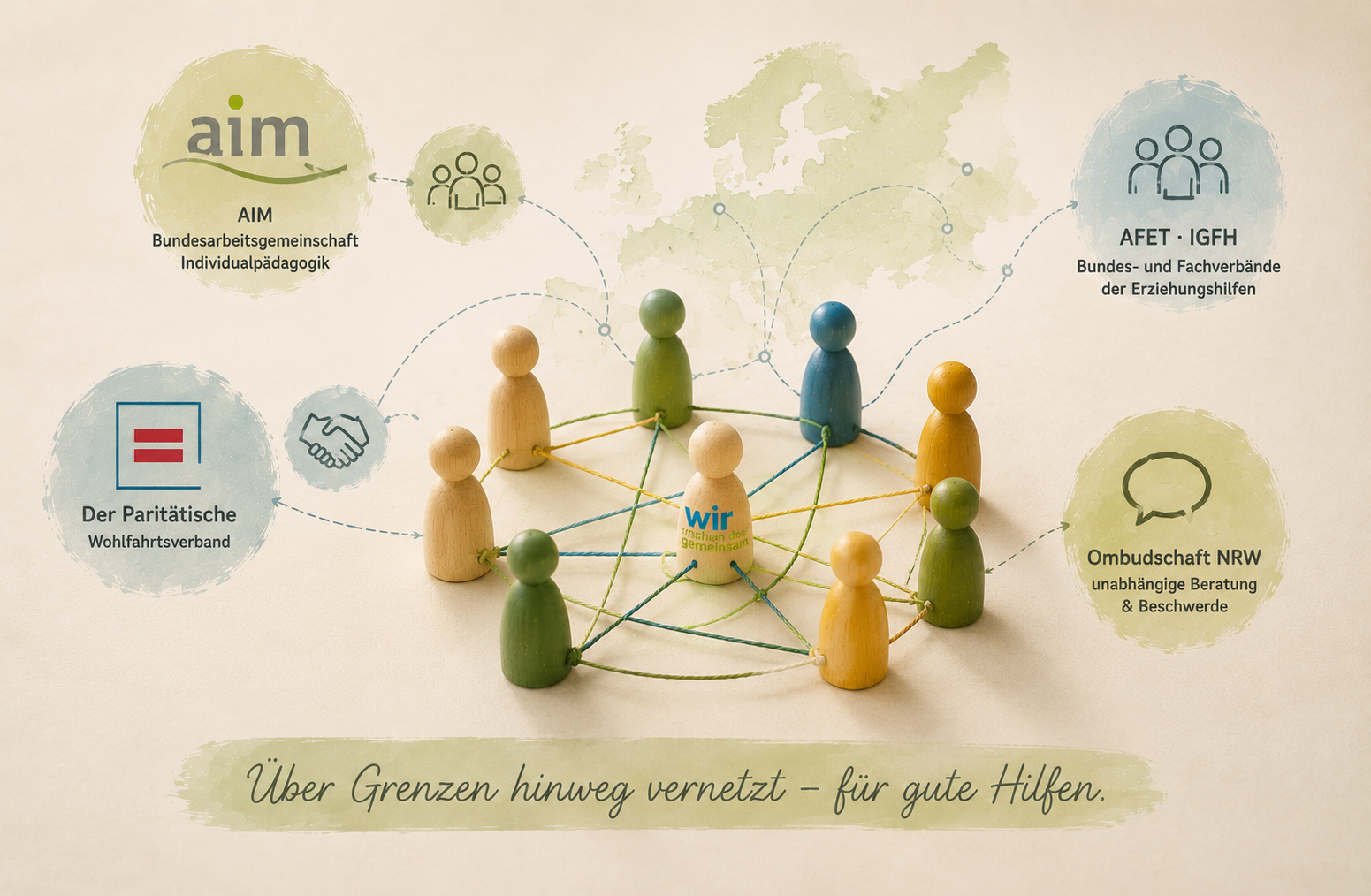 Netzwerk und Mitgliedschaften – über Grenzen hinweg vernetzt für gute Hilfen